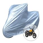 Neodrift 'SilverMax' Bike Cover for Ducati Scrambler 1100 (All-Weather Motorcycle Protection, Water & UV Resistant, Dustproof, Windproof).