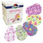 Ortopad® Bamboo Girls Eye Patches, 50/Box (Medium Size, 2-4 yrs) Ice Cream Pack