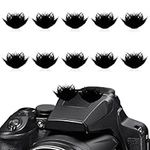 TOYMIS 10pcs Microphone Wind Filter, Camera Mic Muff 20pcs Camera Wind Muff Sticker Camera Mic Windscreen Camera Mic Wind Muff Wind Cover for Microphone Outdoor Windshield