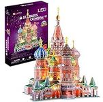 CubicFun LED Russia Cathedral 3D Pu