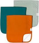 Copper Pearl Baby Burp Cloth Large 21''x10'' Size Premium Absorbent Triple Layer 3-Pack Gift Set"Blaze", 245 grams, ZB-F8HC-9TSU