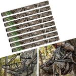 GJL Tree Stand Rail Pads Replacement Shooting Rail Pads Waterproof Camo Treestand Shooting Rail Padding Tree Stand Rail Covers for Tripod Deer Stand Treestand Ladder, Quiet & Easy to Disguise (6 PCS)