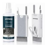 VR PRIME Laptop Cleaner Kit 8-in-1 | Tool for Cleaning Keyboard, Earbuds or Screens | Laptop Cleaning Kit Combo with 250Ml Screen Cleaner Liquid Spray