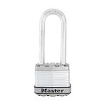 Master Lock M1XKADLJCCSEN 1-3/4-Inch Wide Magnum Laminated Steel Padlock, 5/16-Inch Diameter, 2-1/2-Inch Shackle Clearance