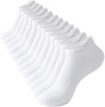 ACCFOD 9-11 Womens White Ankle Sock