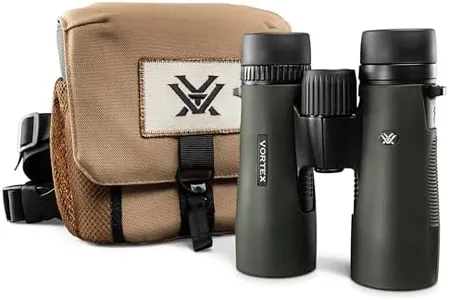 Vortex Optics Diamondback HD 10x42 Binoculars - HD Optical System, Non-slip Grip, Waterproof, Fogproof, Shockproof, Included GlassPak - Unlimited, Unconditional Warranty