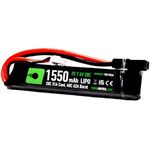 NUPROL Power - 7.4v LiPo 1550mAh 2S Mini Tamiya [Rate 20C @ 31A] [Burst 40C @ 62A] - Stick