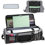 MYBAGZING Carrying Case for Cricut Maker 3, Explore Air 2, Explore 3, Cricut Case, Cricut Storage Bag for Cricut Accessories.Grey