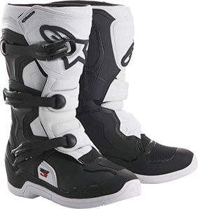 Alpinestars Tech 3S Boots Black/White Sz 04 482-42604