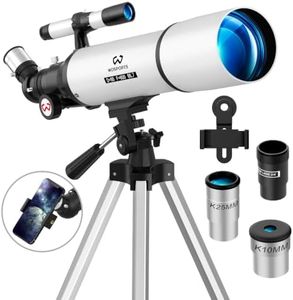 90mm Telescope for Adults High Powered, Magnification 180X
