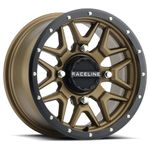 Raceline Wheels A94BZ KRANK UTV/ATV Wheel Bronze 14x7" 4x110", 10 mm offset/(4.39"B/S)