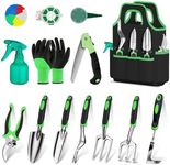 WNJ Garden Tool Set, 14PCS Complete