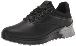 ECCO Men's Black S-Three Golf Shoes - UK- 8