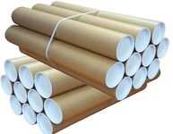 UR CHOICE A3 Postal Tubes - Heavy Duty Cardboard with Plastic End Caps - Postal Tubes for Poster, Artworks, Paintings, Documents, Blueprints - Stackable and Tear Resistance (A3 x 5pc)