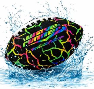 Wave Runner Grip It, Size 9.25in - Water Football, Beach Toys, Kids Outdoor Games for Summer | Pool Toys Football - Special Grip Pattern, Double Laced, Lightweight, All Weather Fun Water Toy