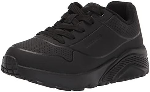 Skechers Kids Uno Lite - Delodox Sneaker, Black/Black, US 5