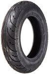 DUNLOP RUNSCOOT D307 Motorcycle Tire Scooter, Front and Rear Wheels, 90/100-10, 53J, Tubeless Type (TL) 305515 for Motorcycles