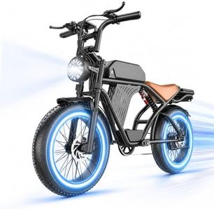 X-koala Electric Bike for Adults, 2500W Peak Motor 32MPH Fat Tire Ebike, 100 Miles 48V 20Ah Removable Battery, NFC Password Unlock, Full Suspension Electric Dirt Bike, 20"x4.0" Off Road E Bike