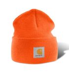 Carhartt Men's Acrylic Watch Hat A18, Bright Orange, One Size