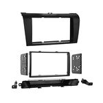 Metra 95-7504 Double Din Installation Dash Kit for 2004-2009 Mazda 3 Install Kit (Black)