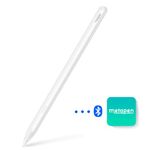 Metapen Pencil A11 for iPad 2018-2024 (Quick Button & Bluetooth), 2X Faster Charge, Tilt Sensitive Stylus Pen Compatible Apple iPad 10/9/8/7/6th Gen, iPad Pro 11"/12.9"/13", iPad Air 3-6 iPad Mini 6/5