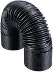 Pindex Universal 76mm 3 inch Car Air Intake Hose,Flexible Adjustable Air Filter Intake Hose 265mm(10.4 inch) Length, Black