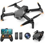 Heygelo Drone for Kids with 1080P HD Camera, Foldable Mini Drones RC Quadcopter for Adults, WiFi FPV Live Video, Altitude Hold, One Key Take Off Toys Gifts with Speed Adjustment, 2 Batteries