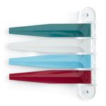 Exam Room Signals - Kull Industries - Medical Door Flags for Hospitals, Doctors Offices, Clinics (Designer Colors, 4 Flag System, 7")