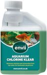 Envii Aquarium Chlorine Klear – Aquarium Tap Water Conditioner & Remover, Turns Tap Water Safe & Healthy, Natural Tapsafe Dechlorinator for Fish Tanks & Aquariums 250ml