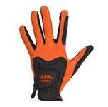 Fit39 Ex Golf Glove (Small, Black/Orange)