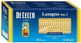 De Cecco Semolina Pasta, Lasagne No.1, 1 Pound