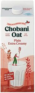Chobani Plain Extra Creamy Oat Drink, 52 Fluid Ounce -- 6 per case.