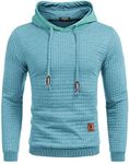 COOFANDY Men's Hoodie Hipster Gym L