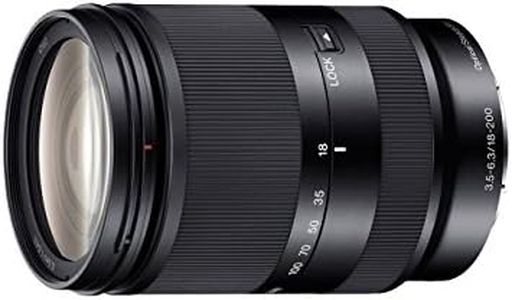Sony SEL18200LE APS-C E-Mount 18-200mm F3.5-6.3 OSS LE Zoom Lens, Black