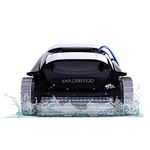 Dolphin (2024 Model) Explorer E20 Robotic Pool Vacuum Cleaner Pools up to 33 FT - Wall Climbing Scrubber Brush