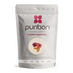 Purition Cherry Bakewell Large Bag | Premium High Protein Powder for Keto Shakes and Smoothies with Only Natural Ingredients for Weight Management | 1 x 12 Meal Bag