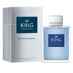 Banderas Perfumes - King of Seduction - Eau de Toilette Spray for Men, Masculine, Intense and Energetic Fragrance with Bergamot and Apple - 200 ml