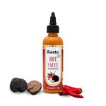 Gusto Foods Truffle Hot Sauce - 120 grams | Spicy Pepper Blend Infused with Luxurious Truffle Flavor | Vegan & Gluten-Free | Elevate Your Dishes with Gourmet Flavor