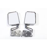 Rugged Ridge 11018.01 Chrome Dual Focal Point Mirror - Pair