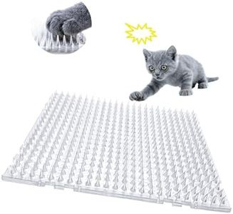 Trituke 14 Packs Scat Mat for Cats, 16 x 13 Inch Cat Deterrent Mat with Spikes, Pet Repellent Mats for Outdoor Indoor Sofa Window Plants Garden