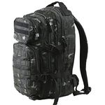 Kombat Unisex Outdoor Molle Assault Pack Backpack available in Black - 28 Litres