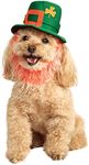 Rubie's St. Patty's Day Pet Costume Hat with Beard, Small/Medium, Multicolor