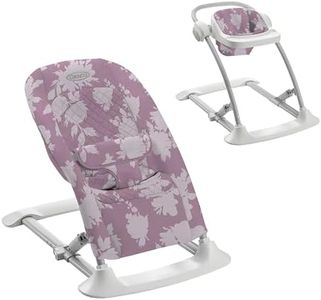 Graco® Jumpstart 4-in-1 Adjustable Infant Activity Bouncer & Jumper Versatile Baby Swing Floor Seat and Kids Chair with Snack Tray Lilac Mod
