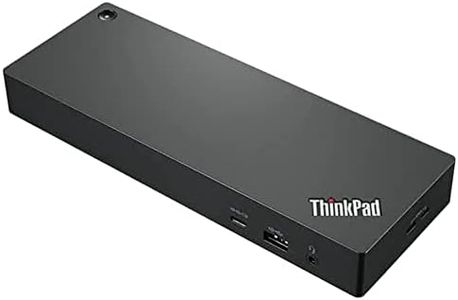Lenovo ThinkPad Thunderbolt 4 Workstation Dock - UK/HK/SGP/MYS Black