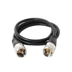 CB Radio Cable, PL259 Jumper, 3FT(1m) RFAdapter PL-259 UHF Male to Male Connector Coax RG58 Cable, 50 Ohm Low Loss for Radio Antenna and SWR Meter