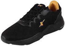 Sparx Outdoor Trending & Comfortable Shoe for Men SM-648 Black Golden UK-8