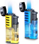 Zoocura Torch Lighter 2 Pack Triple