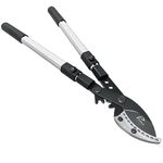 Prunrt 26-41 Inch Extendable Anvil Loppers, Sync Drive Power Lever Tree Trimmers, Telescopic Pruners Heavy Duty, 2 Inch Cutting Capacity