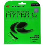 Solinco Heaven Strings Hyper-G Tennis String Set-16g/1.30mm, 16 Gauge (1.30)/Grey