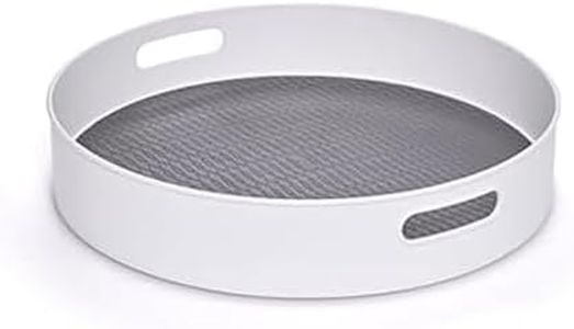 Copco Non-Skid Under-Sink Pantry Cabinet Kitchen Organizer, 18-Inch, White/Gray 2